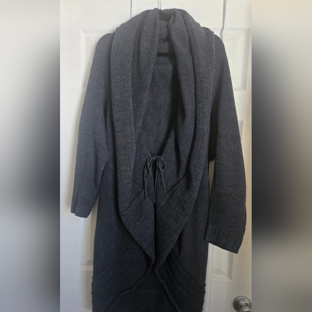 Joe Browns Sweater Knit Women's Knee Length Open Front Cardigan